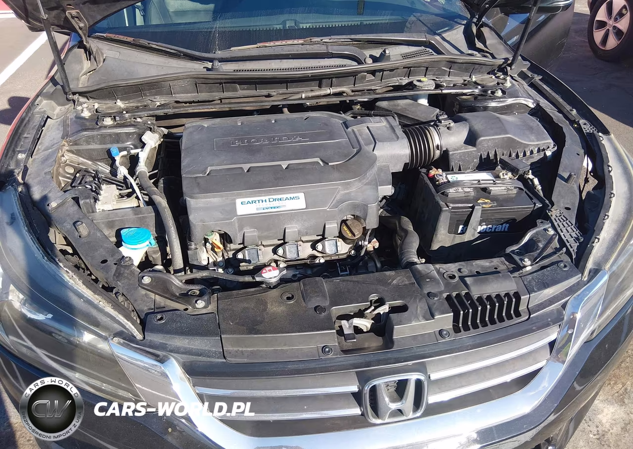 2015 Honda Accord Ex-L V-6 VIN:1HGCR3F8XFA000898 - 10