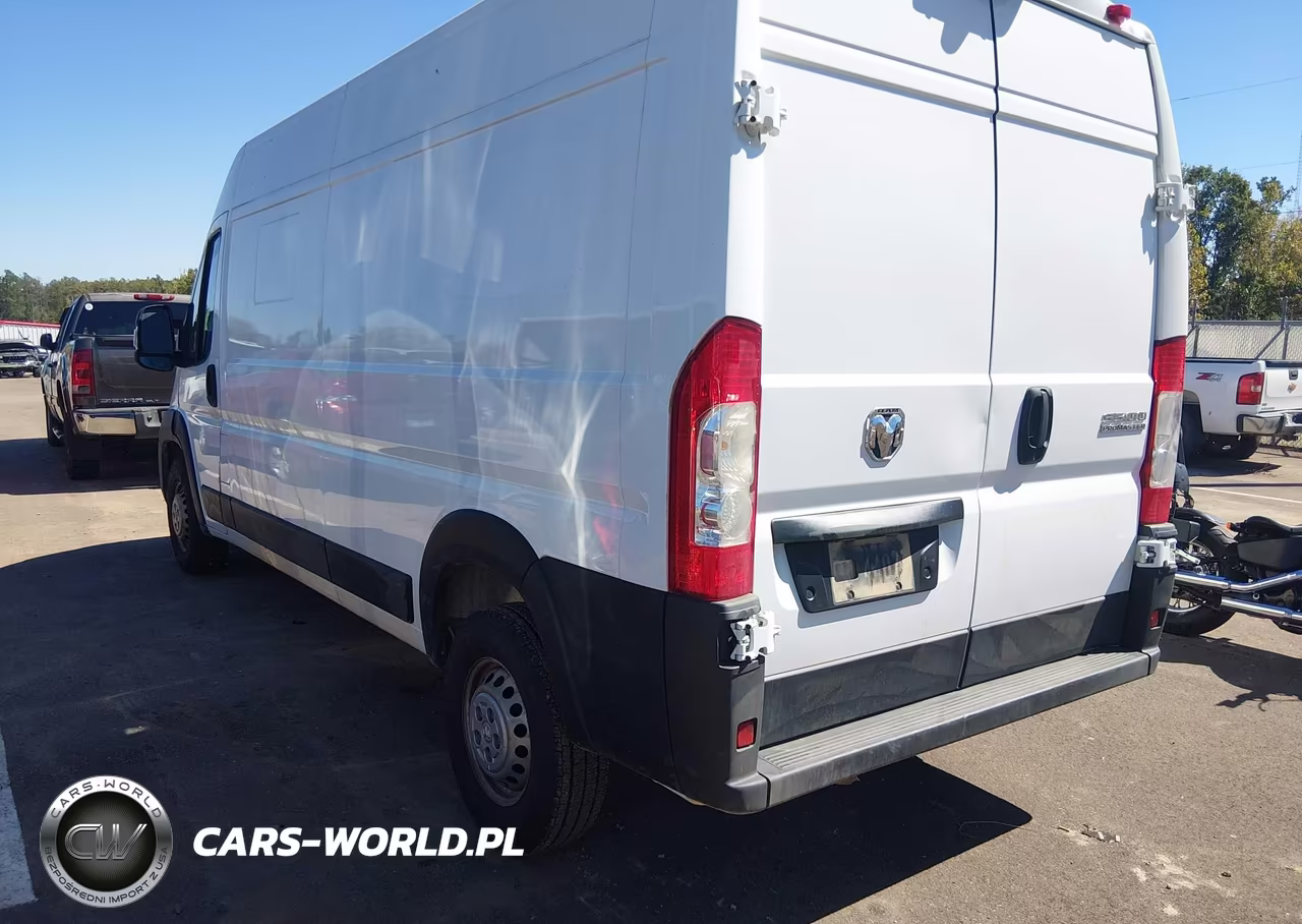 2025 Ram Promaster 3500 Tradesman High Roof 159 Wb W-Pass Seat VIN:3C6MRVHG2SE548721 - 3