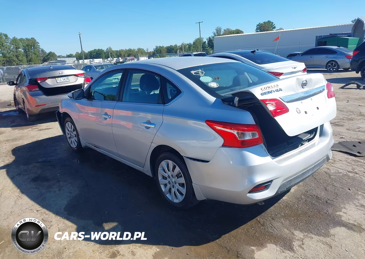 2017 Nissan Sentra S VIN:3N1AB7AP3HY346051 - 3
