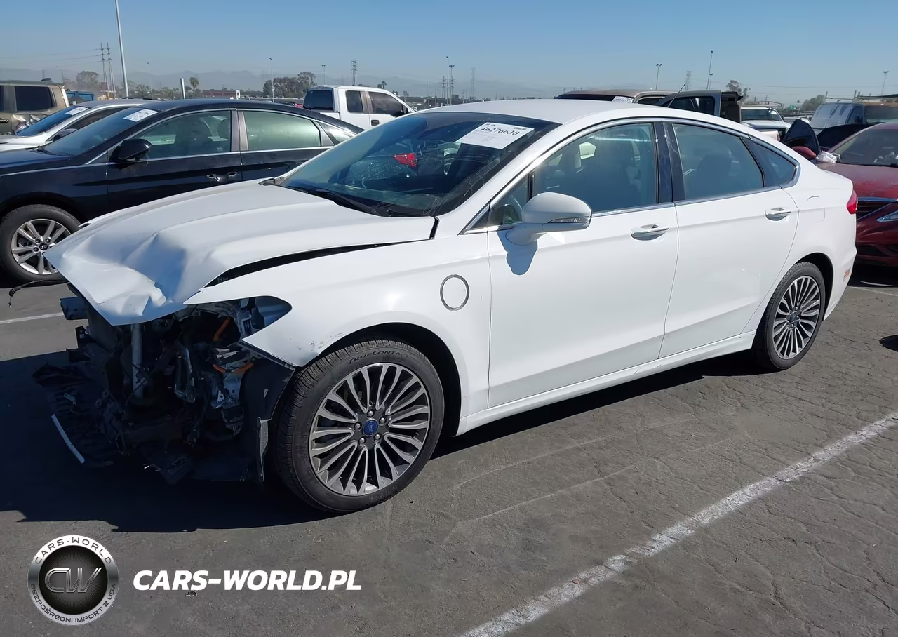 2020 Ford Fusion Plug-In Hybrid Titanium VIN:3FA6P0SU2LR228324 - 2