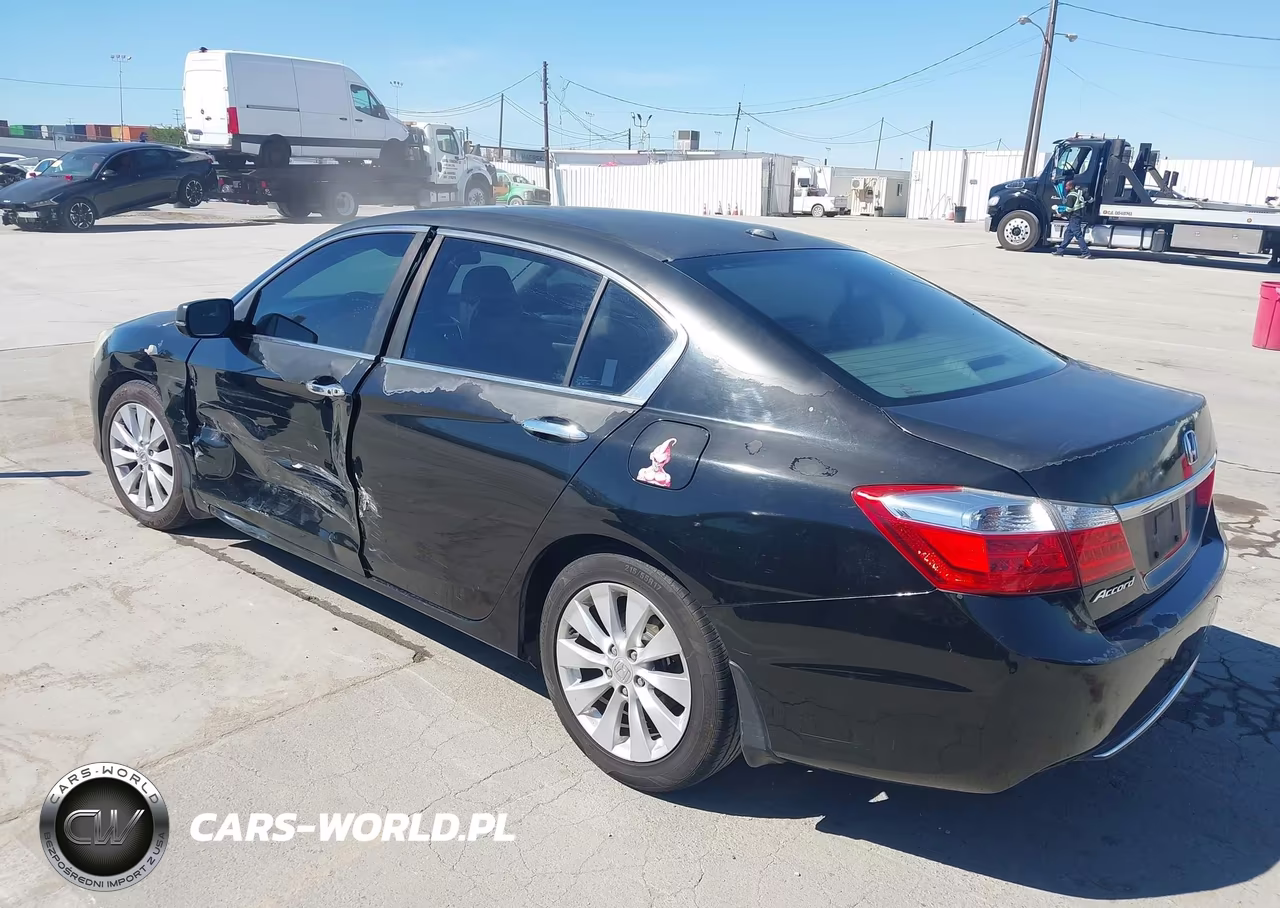 2013 Honda Accord Ex-L VIN:1HGCR2F85DA058022 - 3