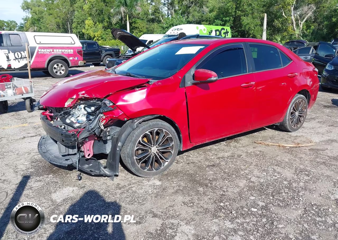 2016 Toyota Corolla S Plus VIN:2T1BURHEXGC695461 - 2