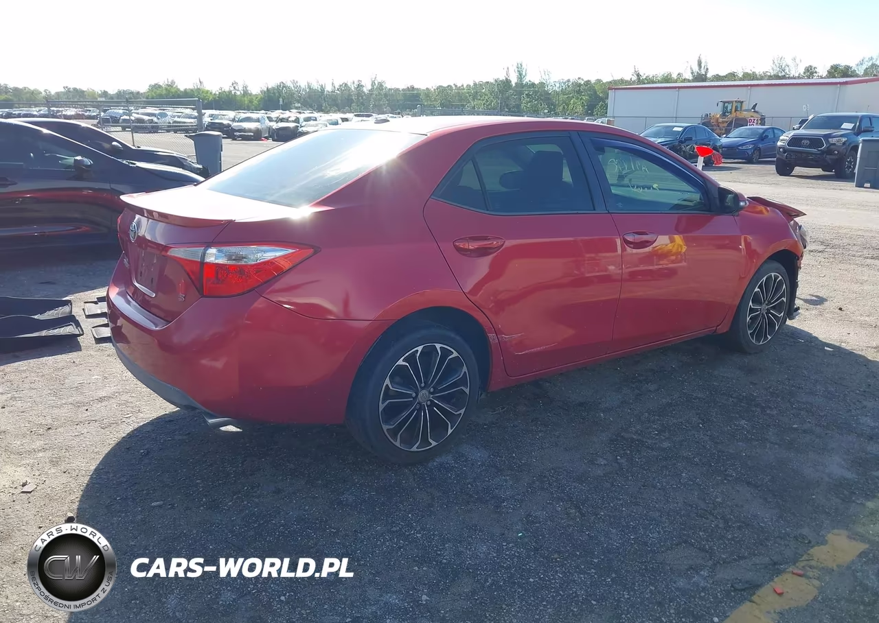 2016 Toyota Corolla S Plus VIN:2T1BURHEXGC695461 - 4