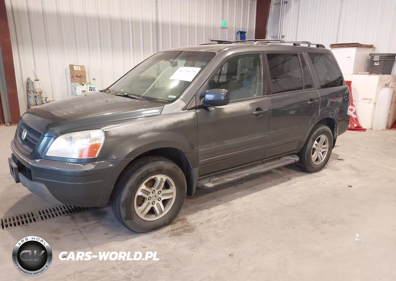 2003 Honda Pilot Ex-L VIN:2HKYF18653H517964 - 2