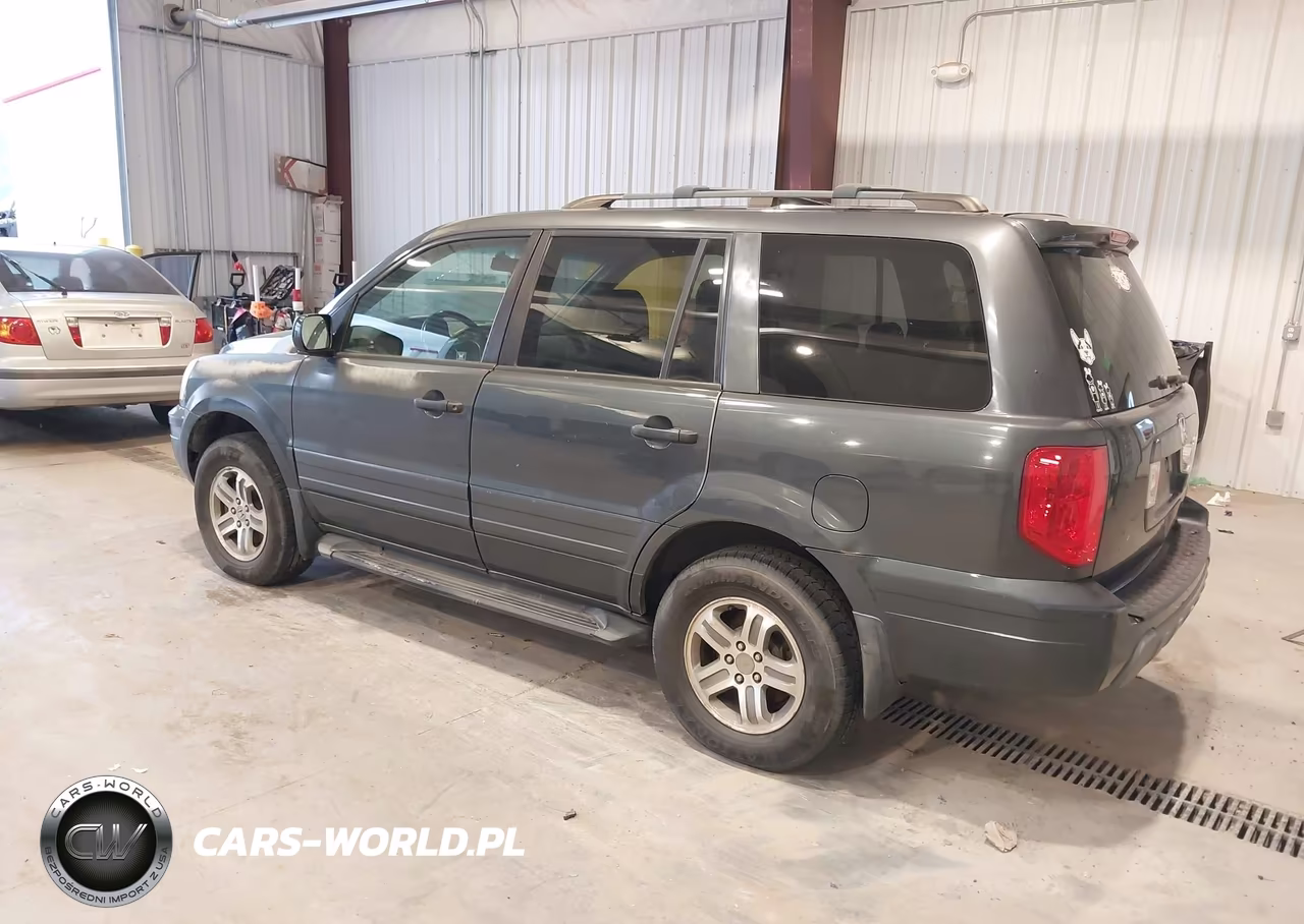 2003 Honda Pilot Ex-L VIN:2HKYF18653H517964 - 3