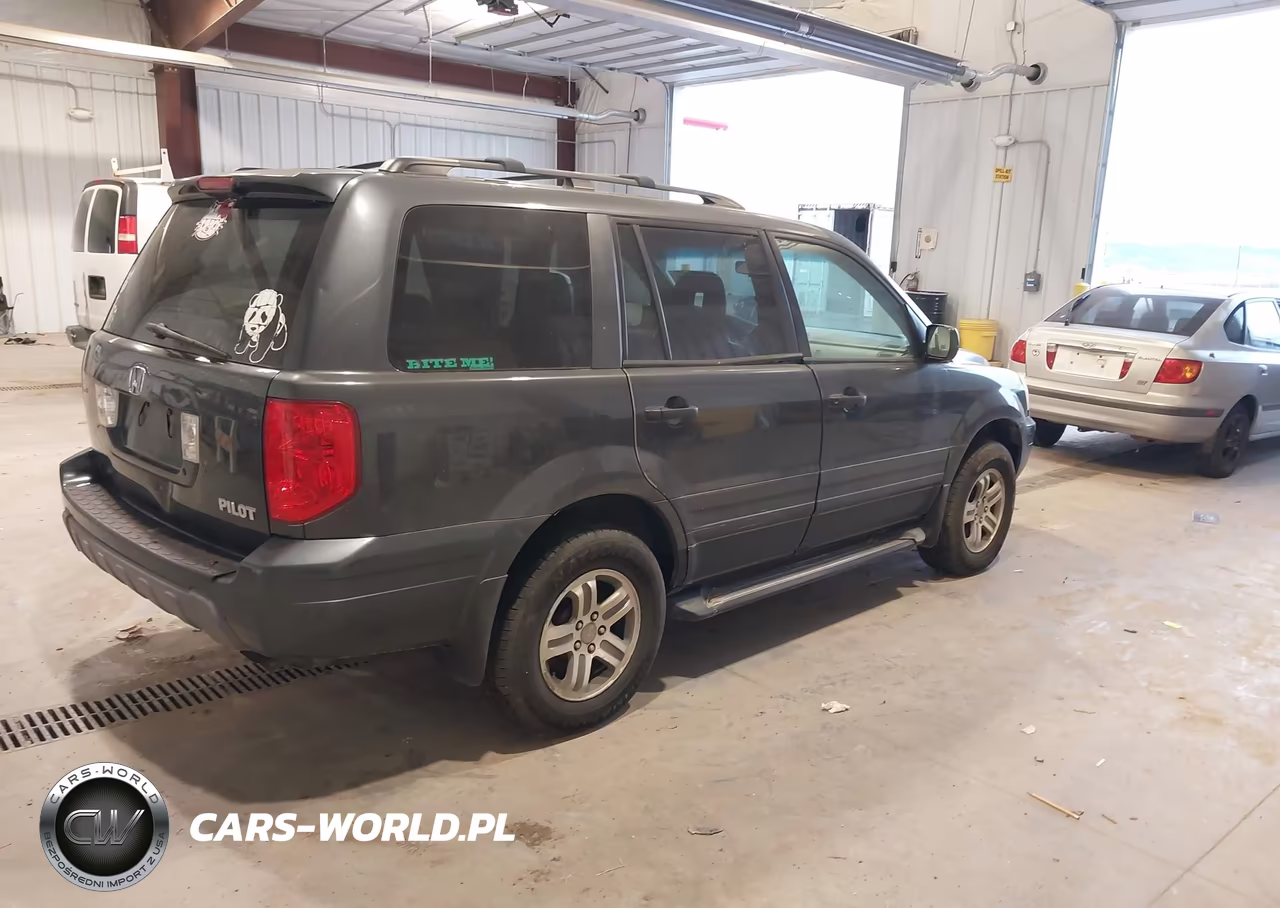 2003 Honda Pilot Ex-L VIN:2HKYF18653H517964 - 4