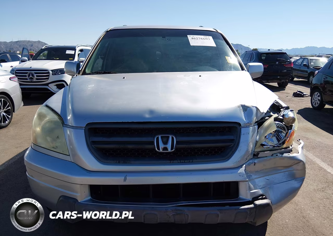 2005 Honda Pilot Ex VIN:5FNYF18425B035663 - 12