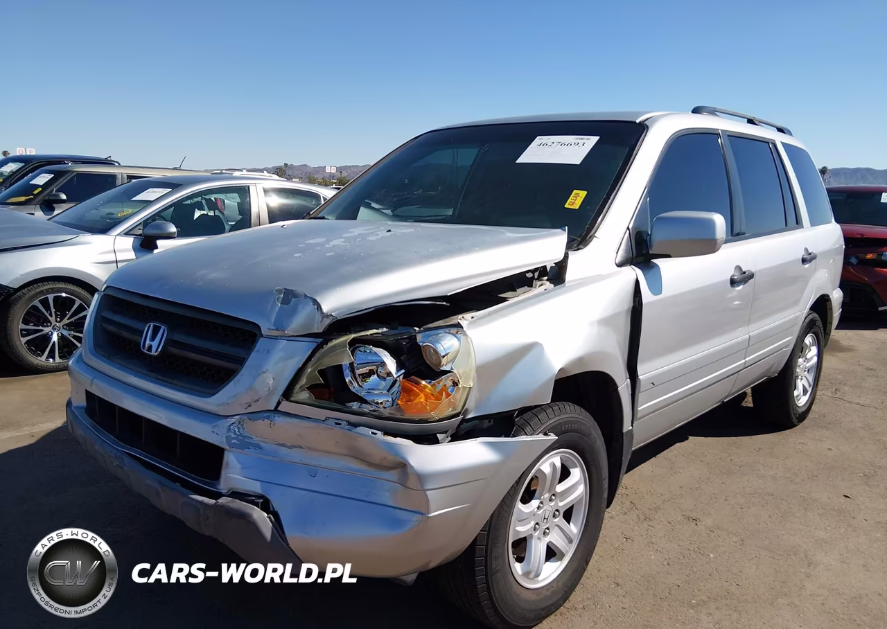 2005 Honda Pilot Ex VIN:5FNYF18425B035663 - 2