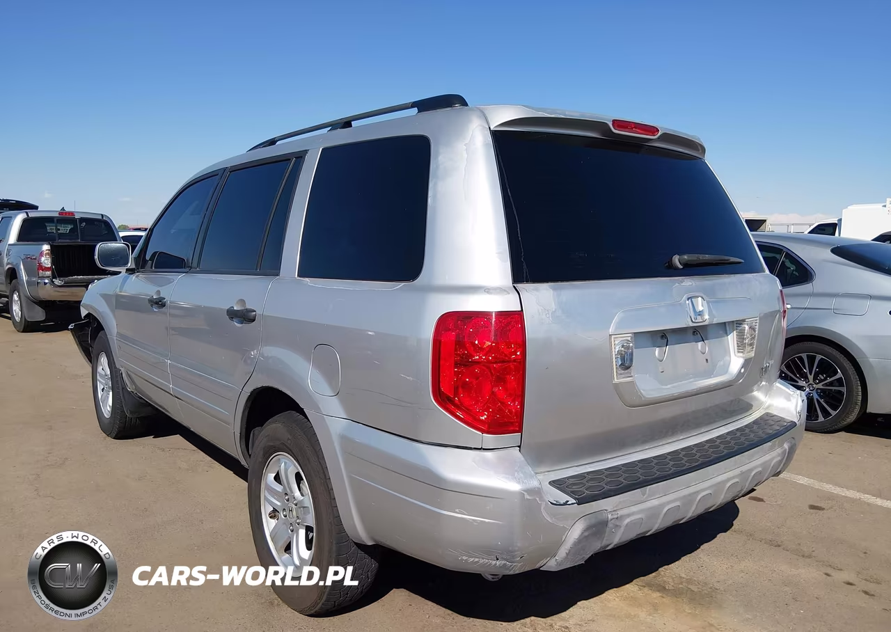 2005 Honda Pilot Ex VIN:5FNYF18425B035663 - 3