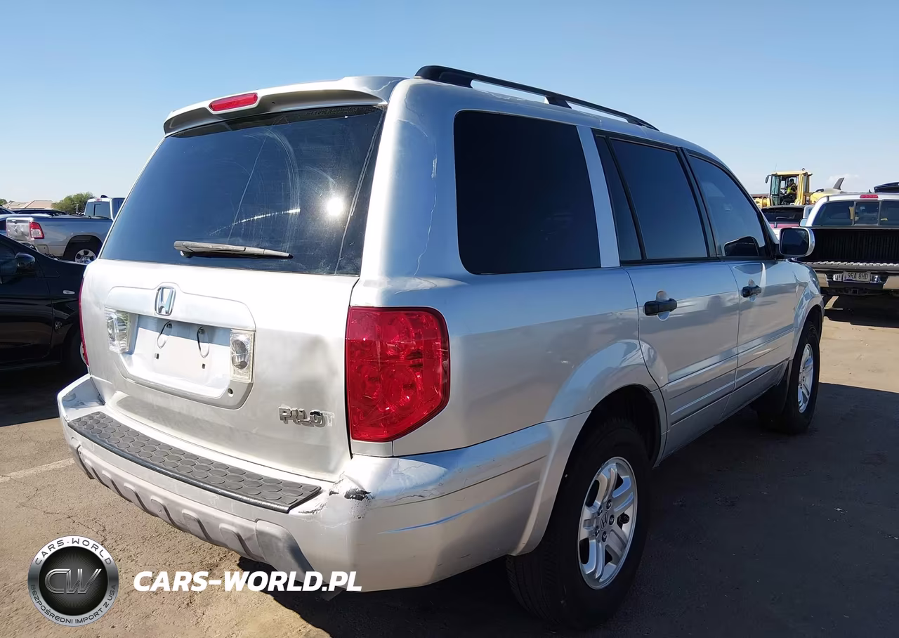 2005 Honda Pilot Ex VIN:5FNYF18425B035663 - 4