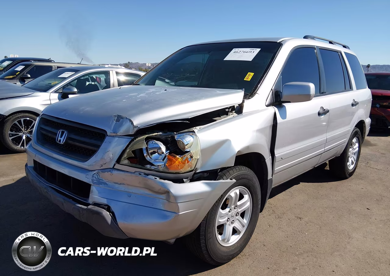 2005 Honda Pilot Ex VIN:5FNYF18425B035663 - 6