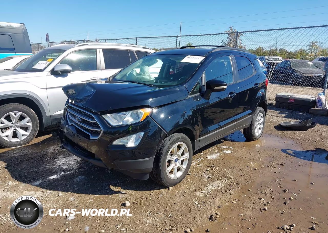 2019 Ford Ecosport Se VIN:MAJ6S3GL6KC266801 - 2