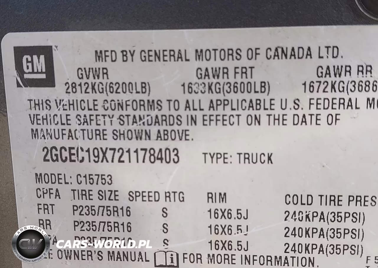 2002 Chevrolet Silverado 1500 VIN:2GCEC19X721178403 - 9