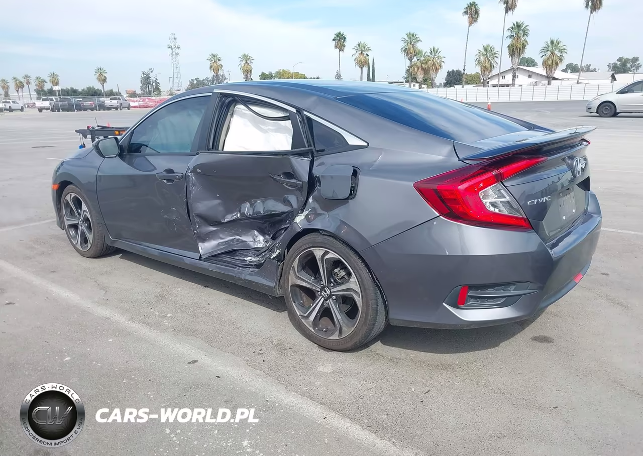 2017 Honda Civic Lx VIN:19XFC2F50HE220550 - 3