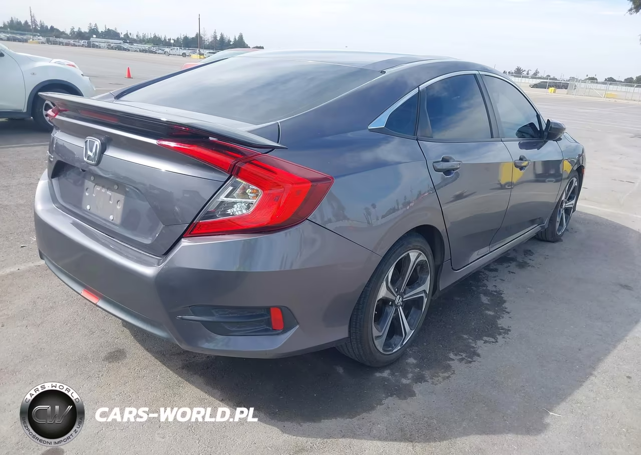 2017 Honda Civic Lx VIN:19XFC2F50HE220550 - 4