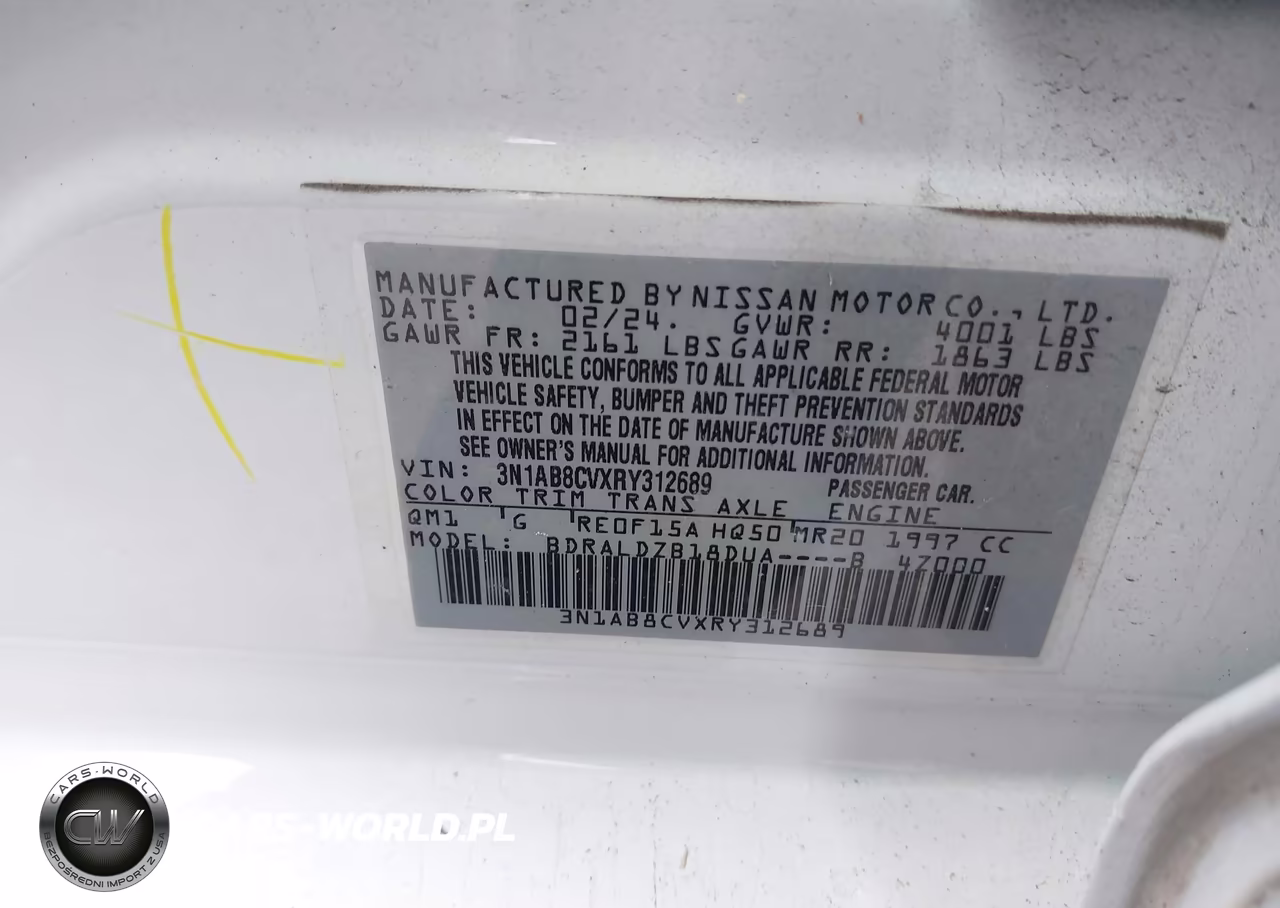 2024 Nissan Sentra Sv Xtronic Cvt VIN:3N1AB8CVXRY312689 - 9