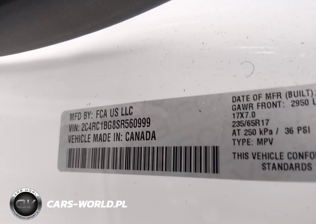 2025 Chrysler Pacifica Select VIN:2C4RC1BG8SR560999 - 9