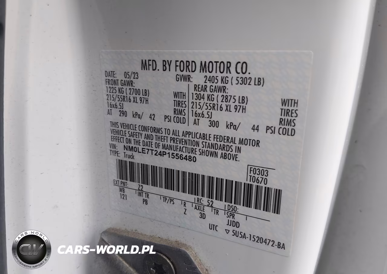 2023 Ford Transit Connect Xlt VIN:NM0LE7T24P1556480 - 9