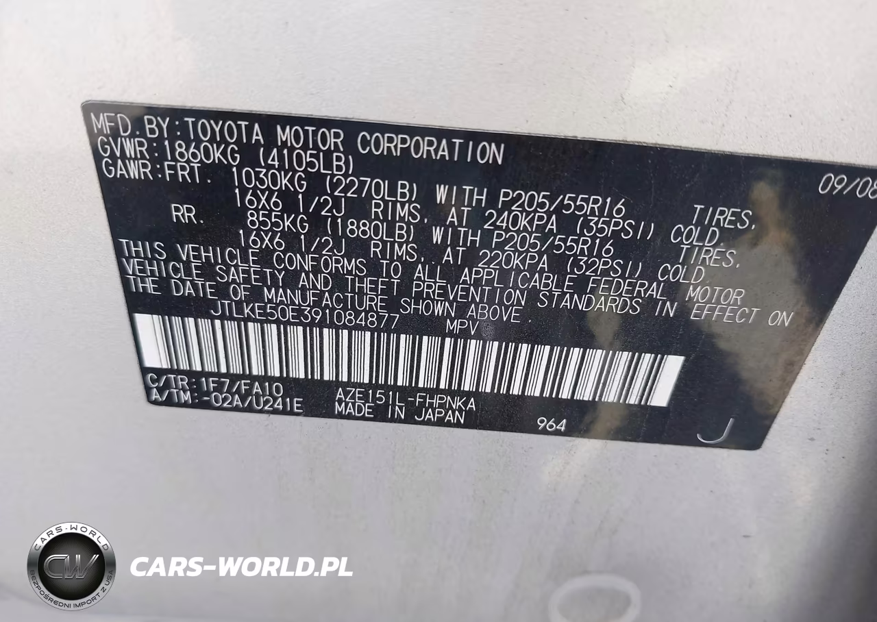 2009 Scion Xb VIN:JTLKE50E391084877 - 9