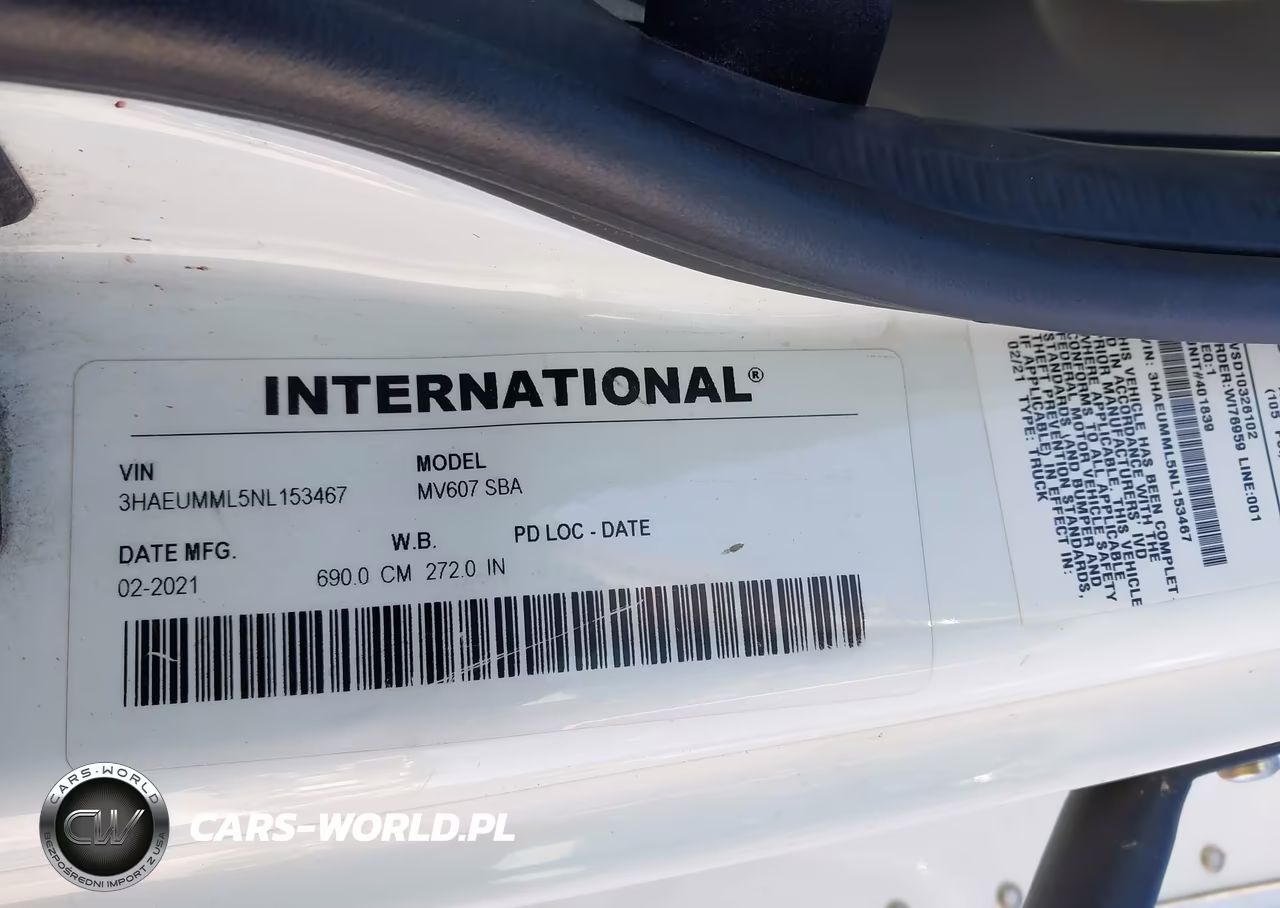 2022 International Mv VIN:3HAEUMML5NL153467 - 8