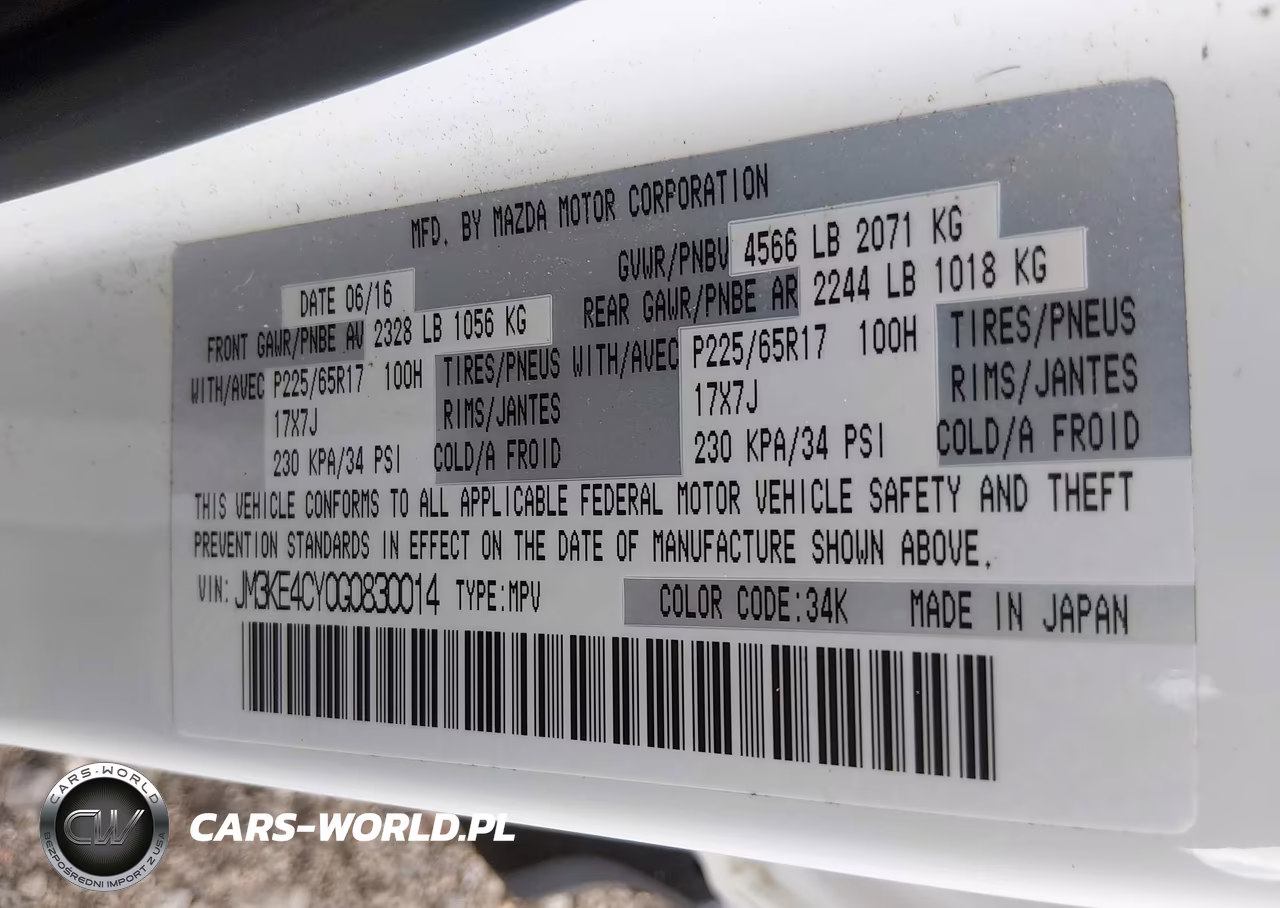 2016 Mazda Cx-5 Touring VIN:JM3KE4CY0G0830014 - 9