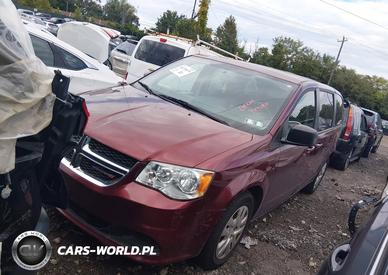 2018 Dodge Grand Caravan Se VIN:2C4RDGBG5JR176189 - 2