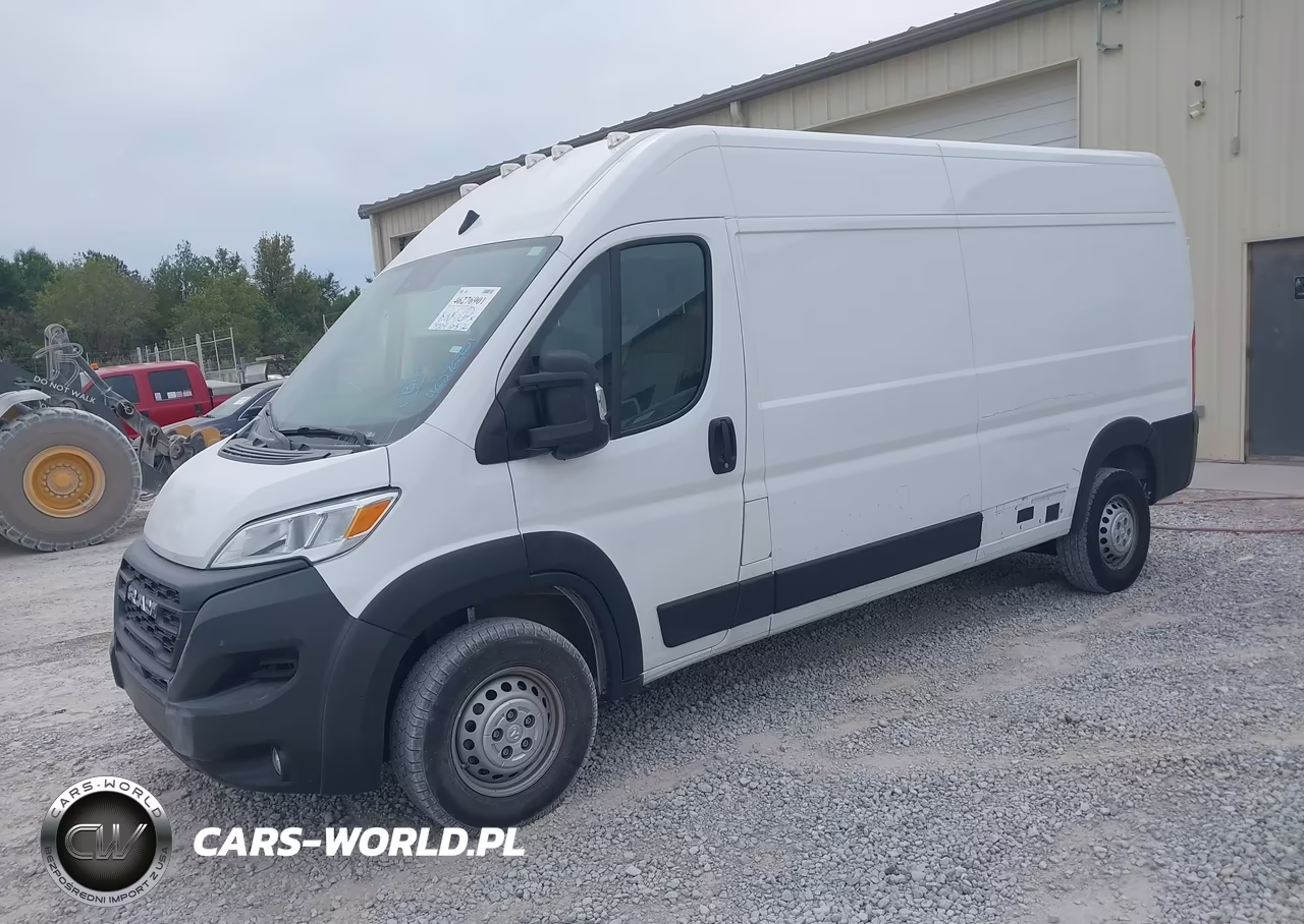 2024 Ram Promaster 2500 Tradesman High Roof 159 Wb W-Pass Seat VIN:3C6LRVDG4RE132200 - 2