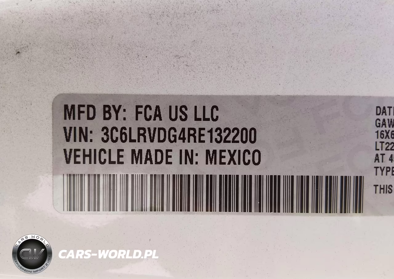 2024 Ram Promaster 2500 Tradesman High Roof 159 Wb W-Pass Seat VIN:3C6LRVDG4RE132200 - 9