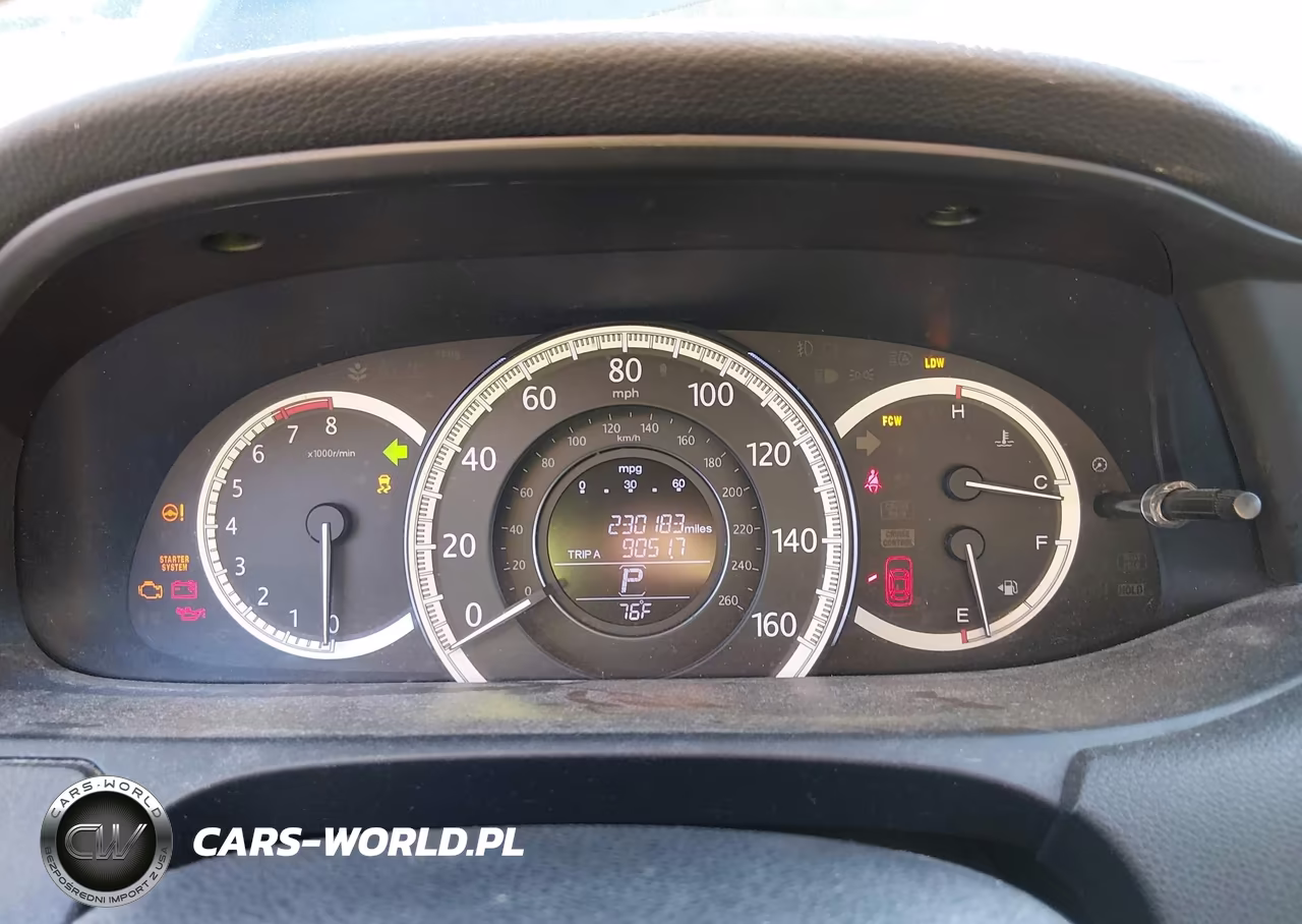 2015 Honda Accord Ex-L V-6 VIN:1HGCR3F86FA001353 - 7