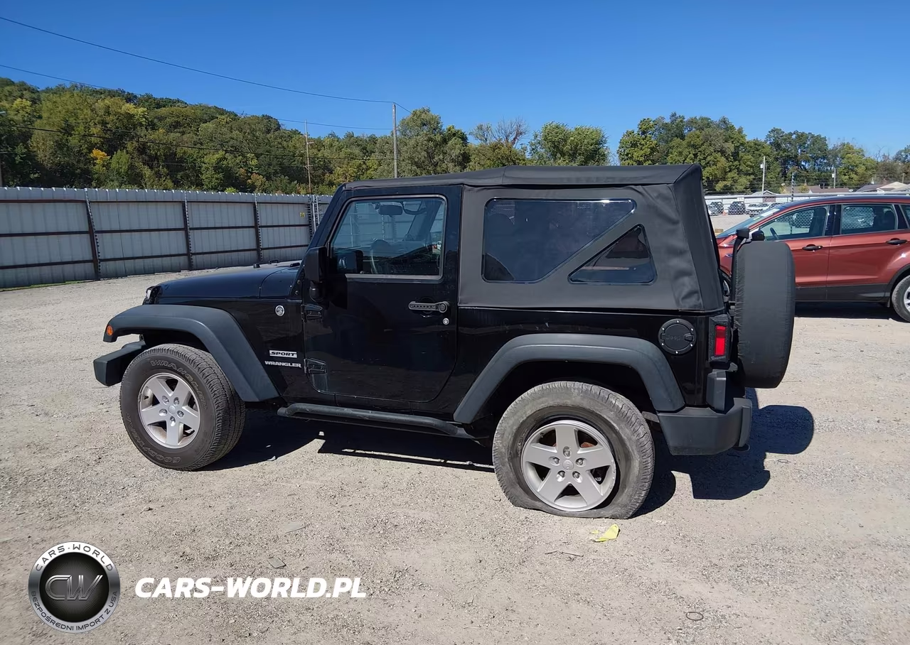 2014 Jeep Wrangler Sport VIN:1C4AJWAG2EL192690 - 14