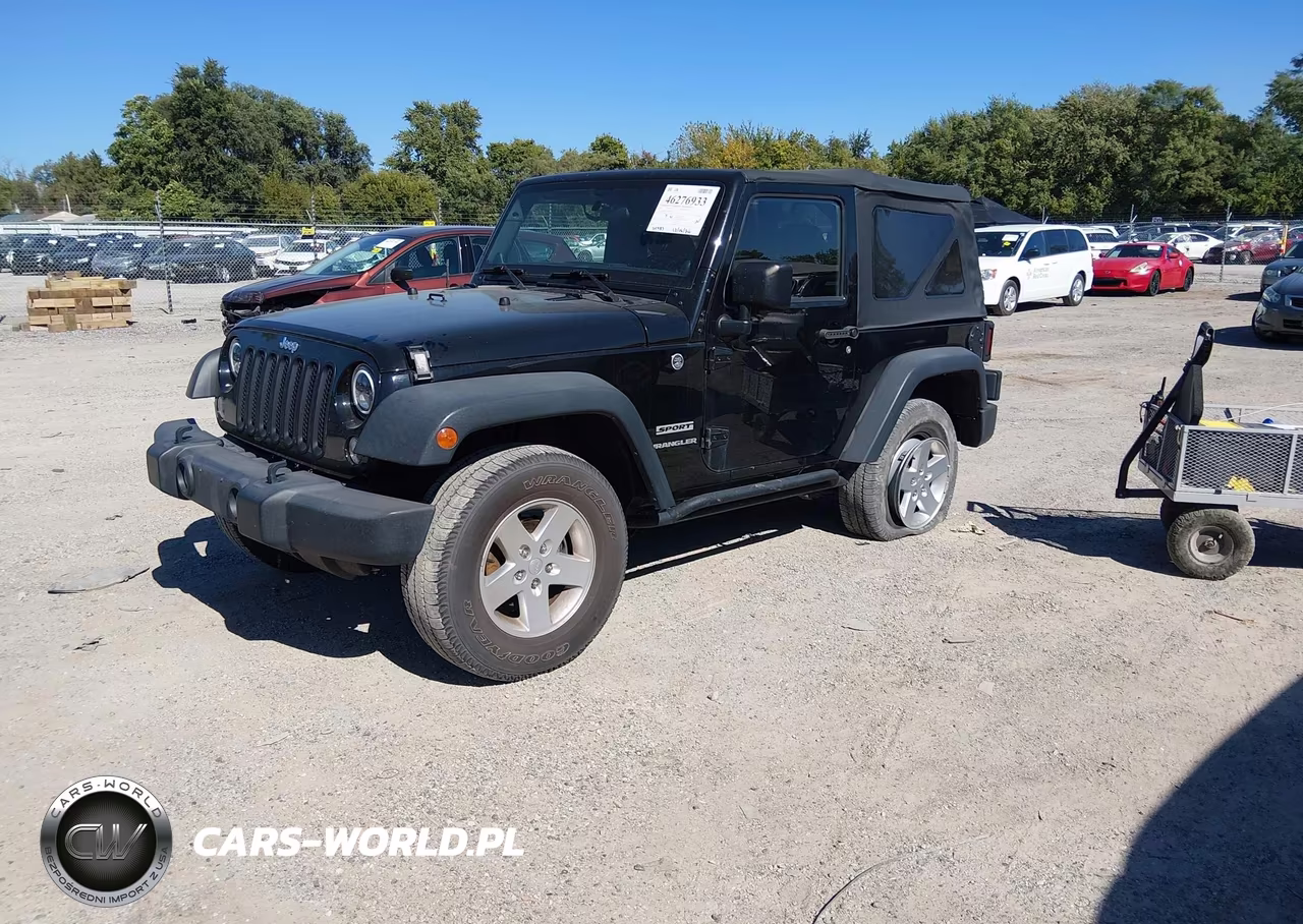 2014 Jeep Wrangler Sport VIN:1C4AJWAG2EL192690 - 2