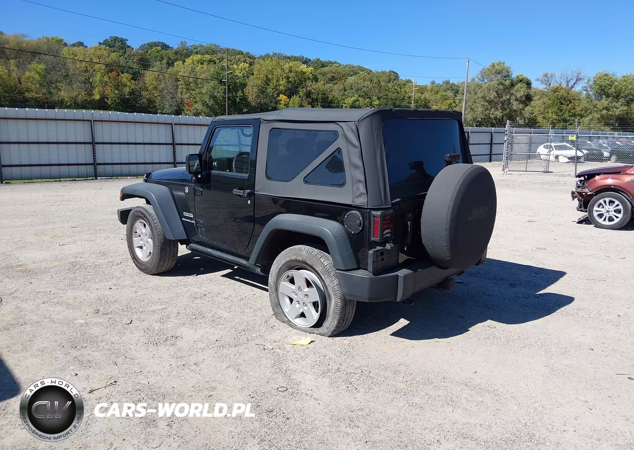 2014 Jeep Wrangler Sport VIN:1C4AJWAG2EL192690 - 3