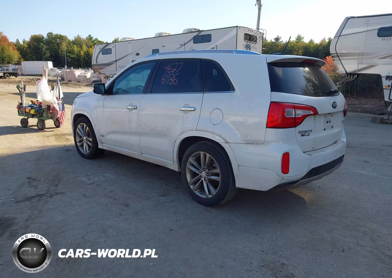 2014 Kia Sorento Limited V6 VIN:5XYKWDA76EG465829 - 3