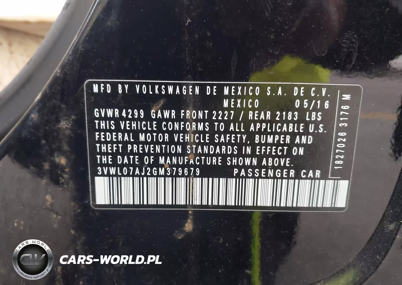 2016 Volkswagen Jetta 1.8T Sel VIN:3VWL07AJ2GM379679 - 9