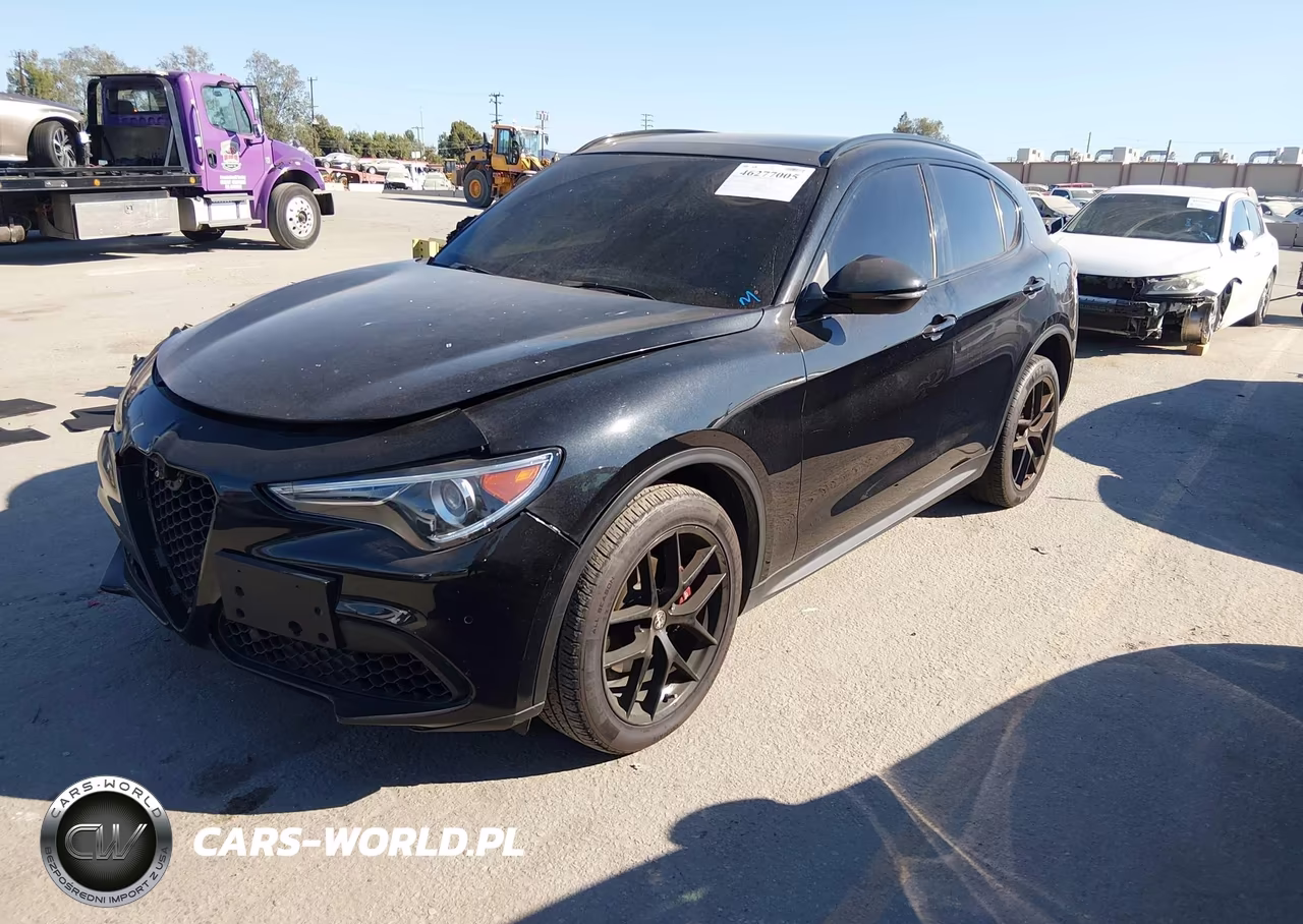 2019 Alfa Romeo Stelvio Ti Sport Awd VIN:ZASPAKBN4K7C42629 - 2