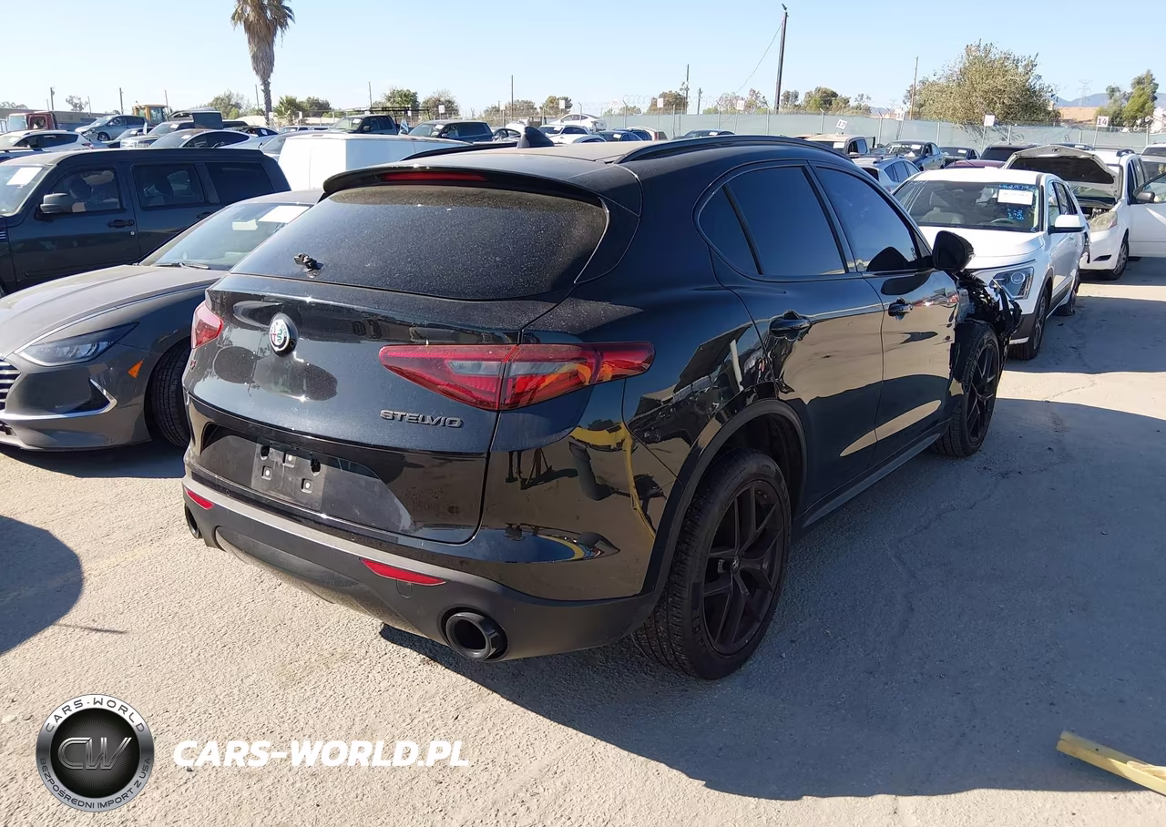 2019 Alfa Romeo Stelvio Ti Sport Awd VIN:ZASPAKBN4K7C42629 - 4