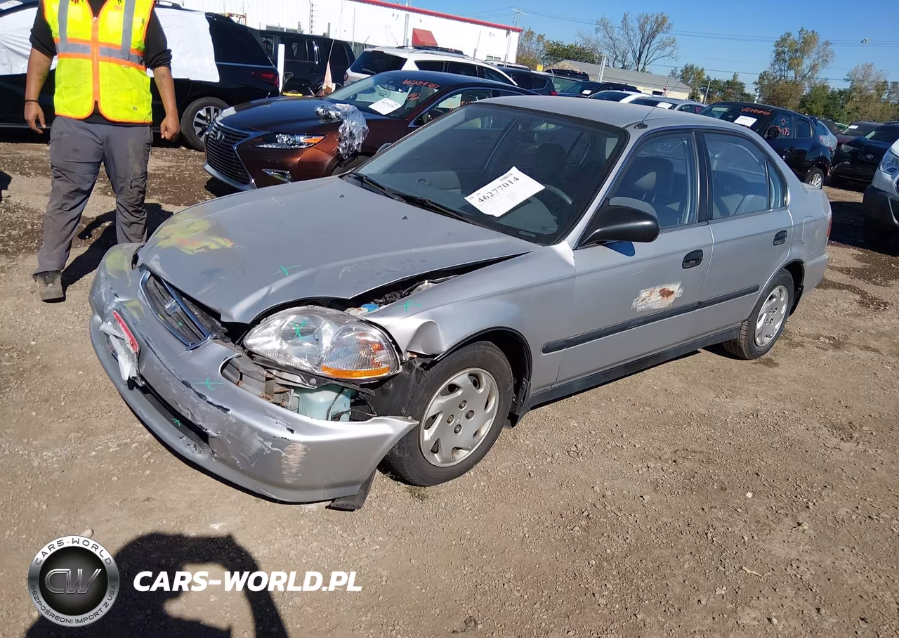 1997 Honda Civic Lx VIN:2HGEJ6676VH589876 - 2