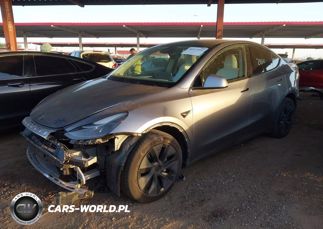 2025 Tesla Model Y Long Range Dual Motor All-Wheel Drive VIN:7SAYGDEE1SF288161 - 2