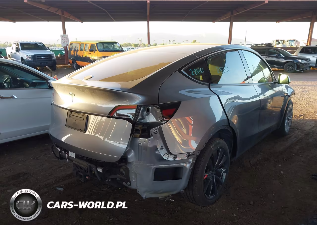 2025 Tesla Model Y Long Range Dual Motor All-Wheel Drive VIN:7SAYGDEE1SF288161 - 4