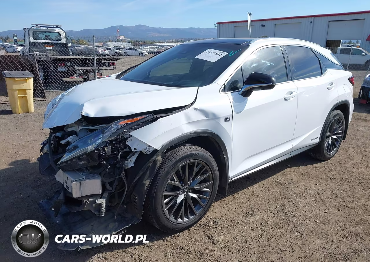2019 Lexus Rx 450H F Sport VIN:2T2BGMCA9KC037391 - 2