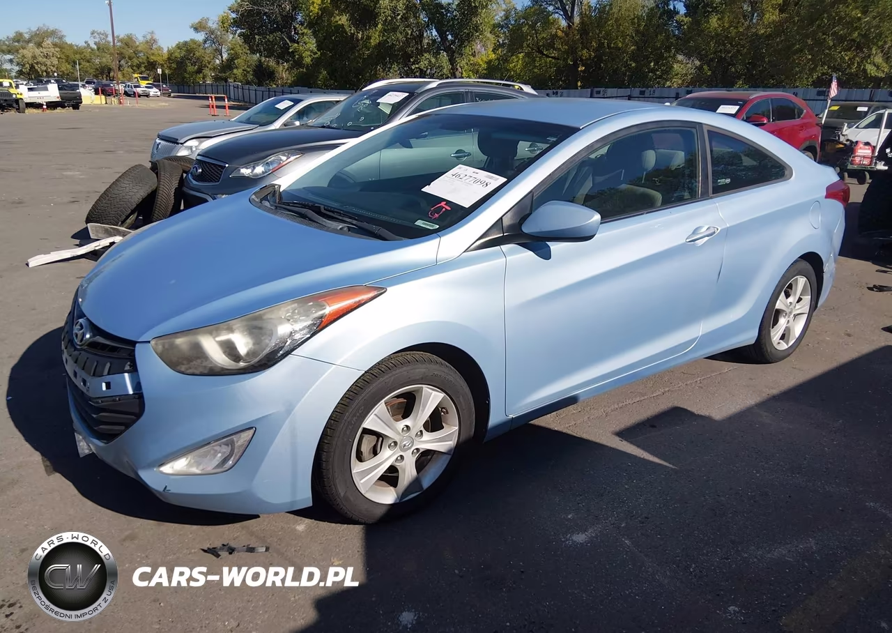 2013 Hyundai Elantra Gs VIN:KMHDH6AEXDU007619 - 2