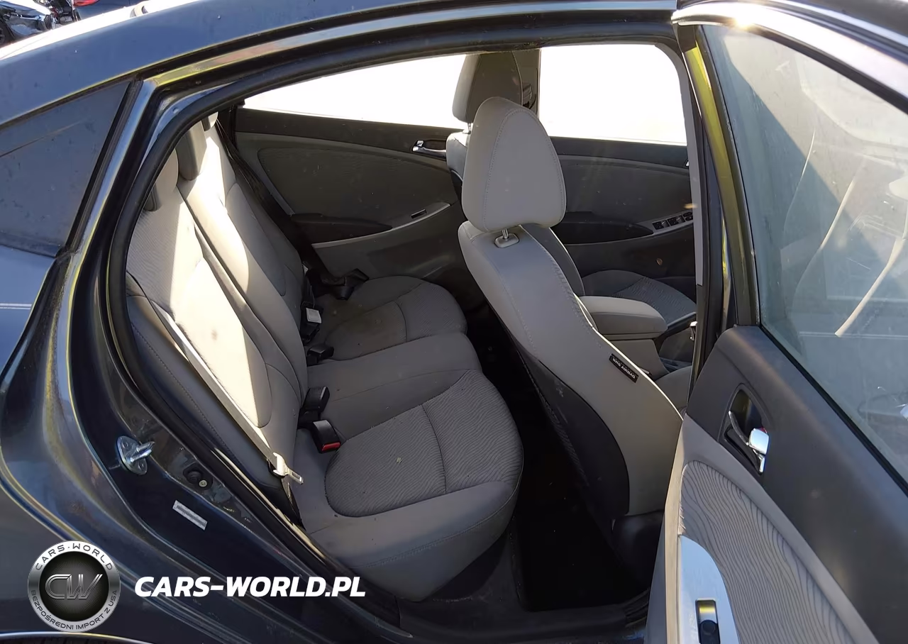 2012 Hyundai Accent Gls VIN:KMHCU4AE6CU179964 - 8