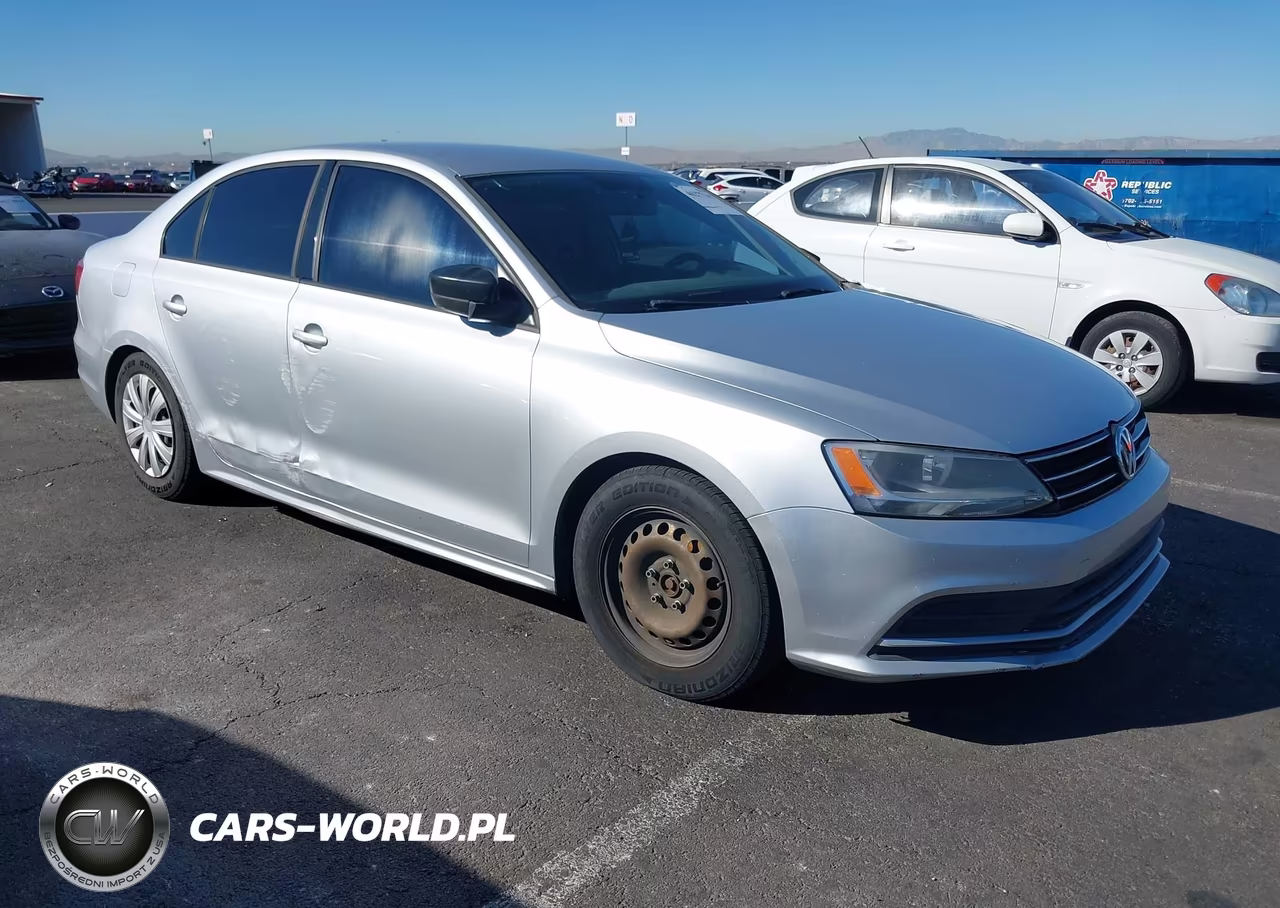 2015 Volkswagen Jetta 2.0L S VIN:3VW2K7AJ3FM326686 - 1