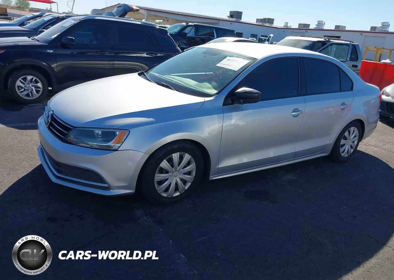 2015 Volkswagen Jetta 2.0L S VIN:3VW2K7AJ3FM326686 - 2