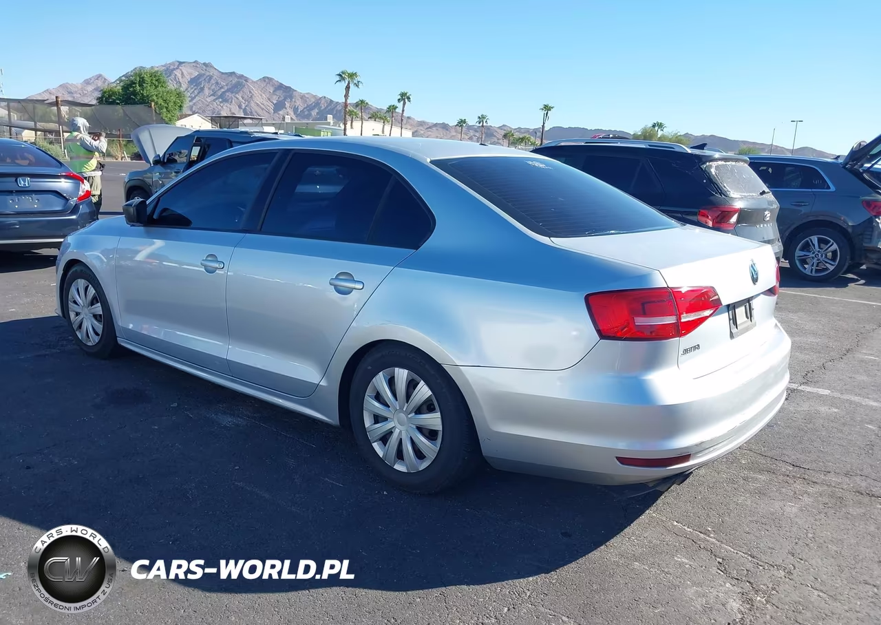 2015 Volkswagen Jetta 2.0L S VIN:3VW2K7AJ3FM326686 - 3