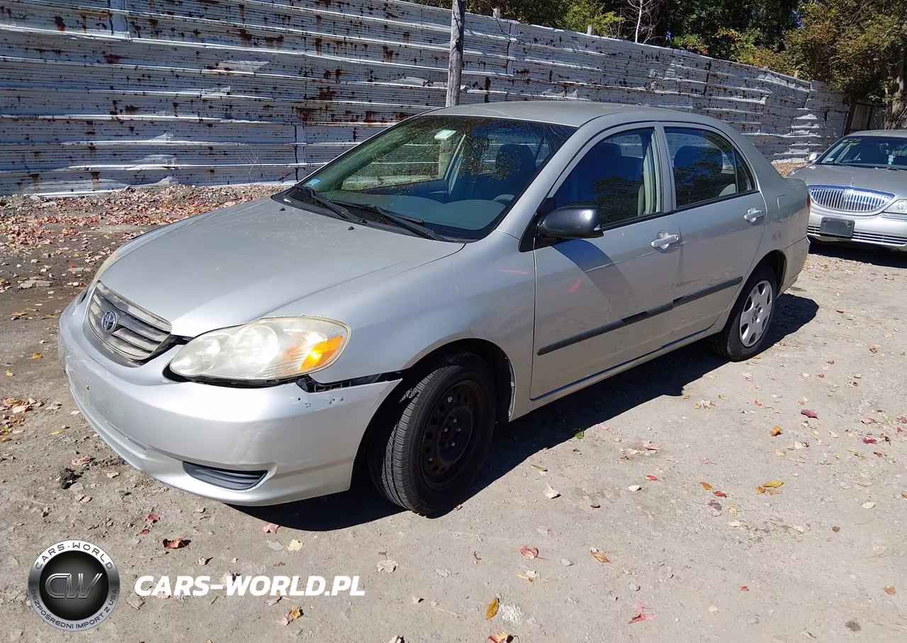2003 Toyota Corolla Ce VIN:2T1BR32E83C105243 - 2