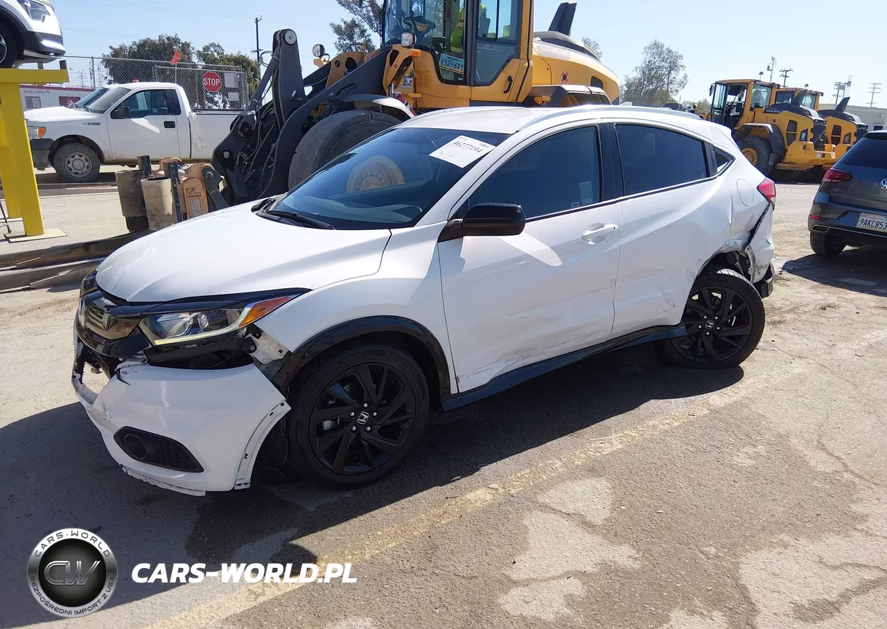 2022 Honda Hr-V 2Wd Sport VIN:3CZRU5H19NM713421 - 2