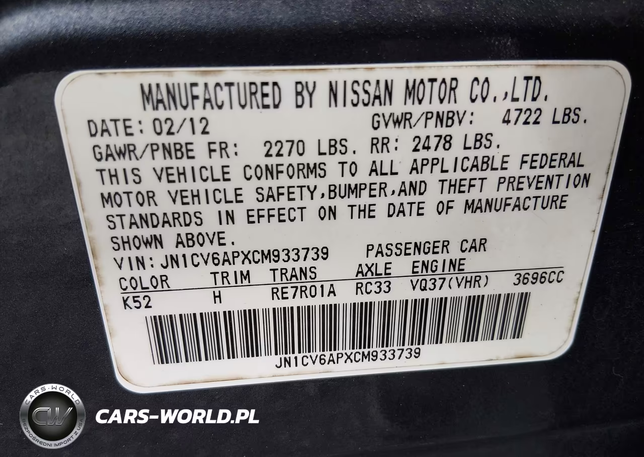 2012 Infiniti G37 Journey VIN:JN1CV6APXCM933739 - 9