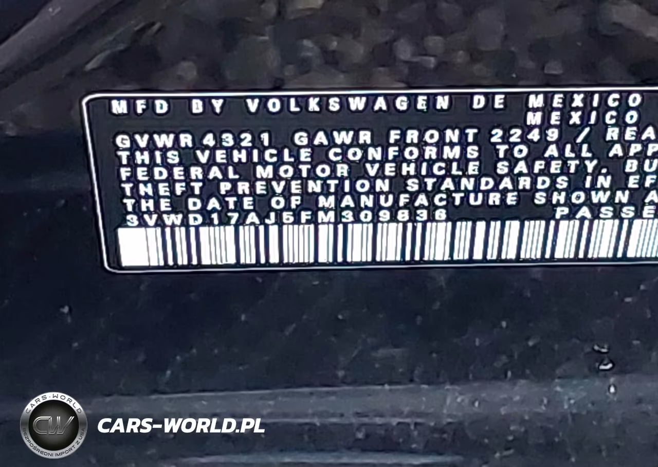 2015 Volkswagen Jetta 1.8T Se VIN:3VWD17AJ5FM309836 - 9