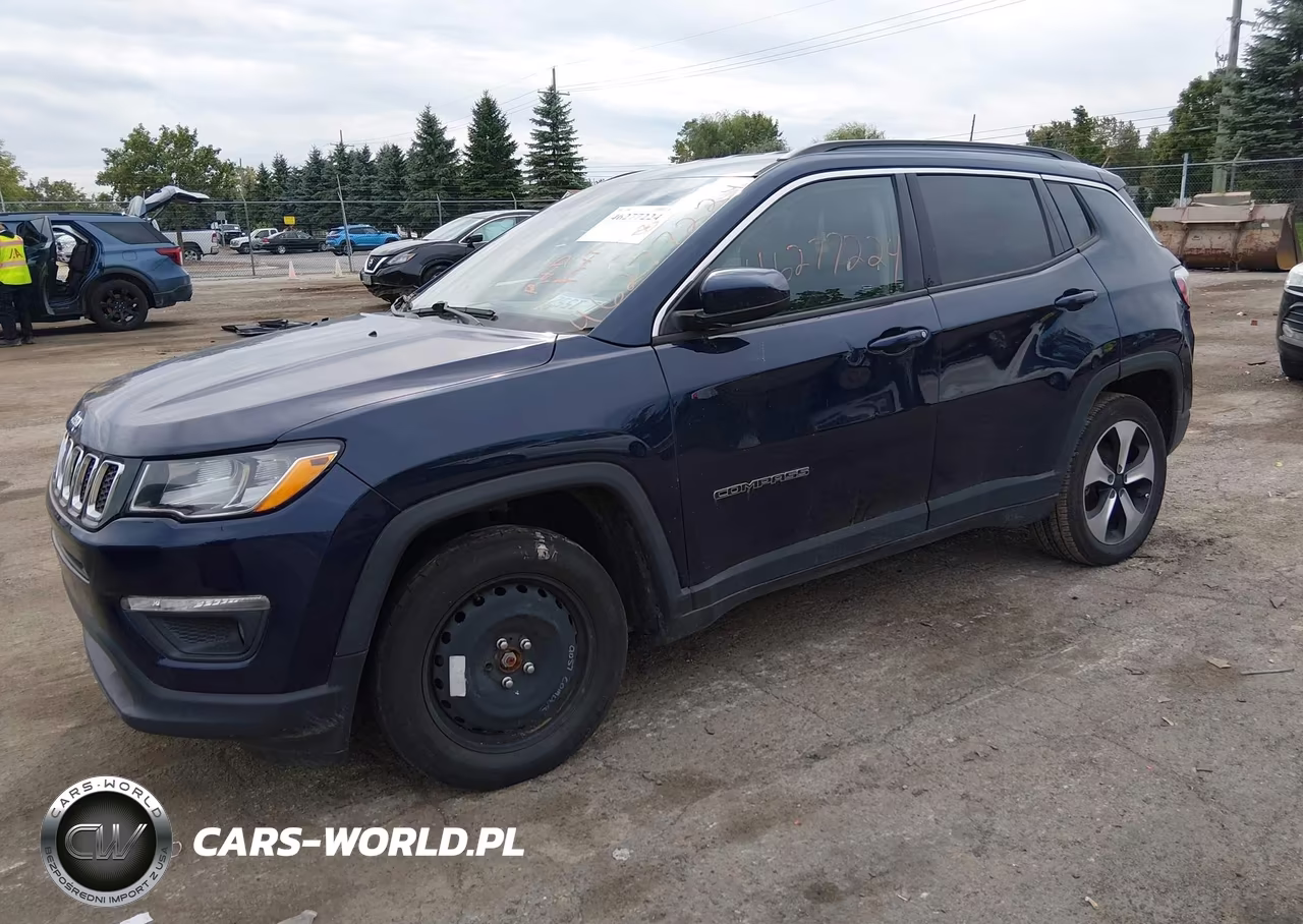 2018 Jeep Compass Latitude Fwd VIN:3C4NJCBB7JT134186 - 2